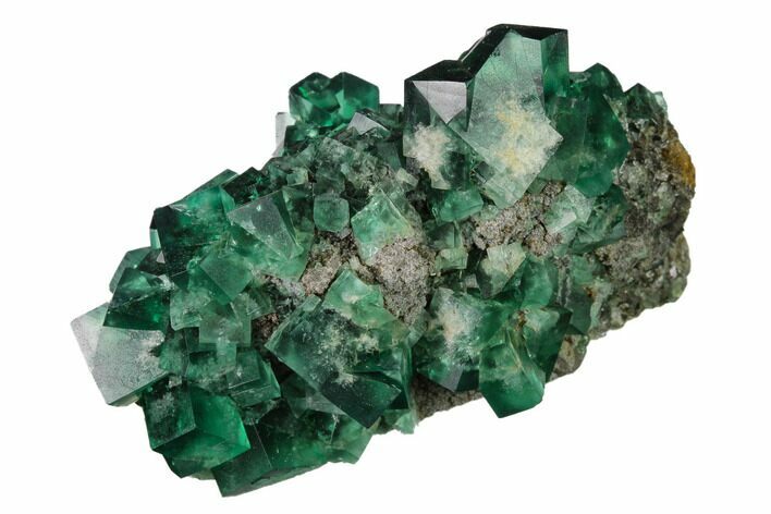 Fluorite Crystal Cluster - Rogerley Mine #143055